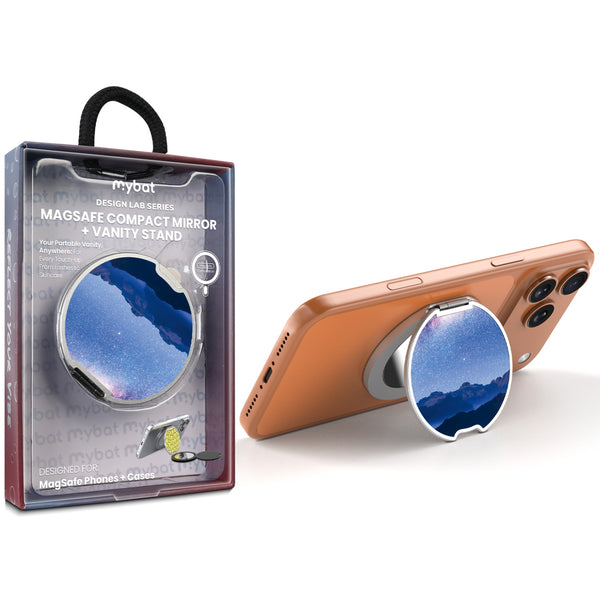MyBat Design Lab MagSafe Selfie Mirror Kickstand - Silver - Celestial Mountains - MOTHMNUSU332-126-1.jpg