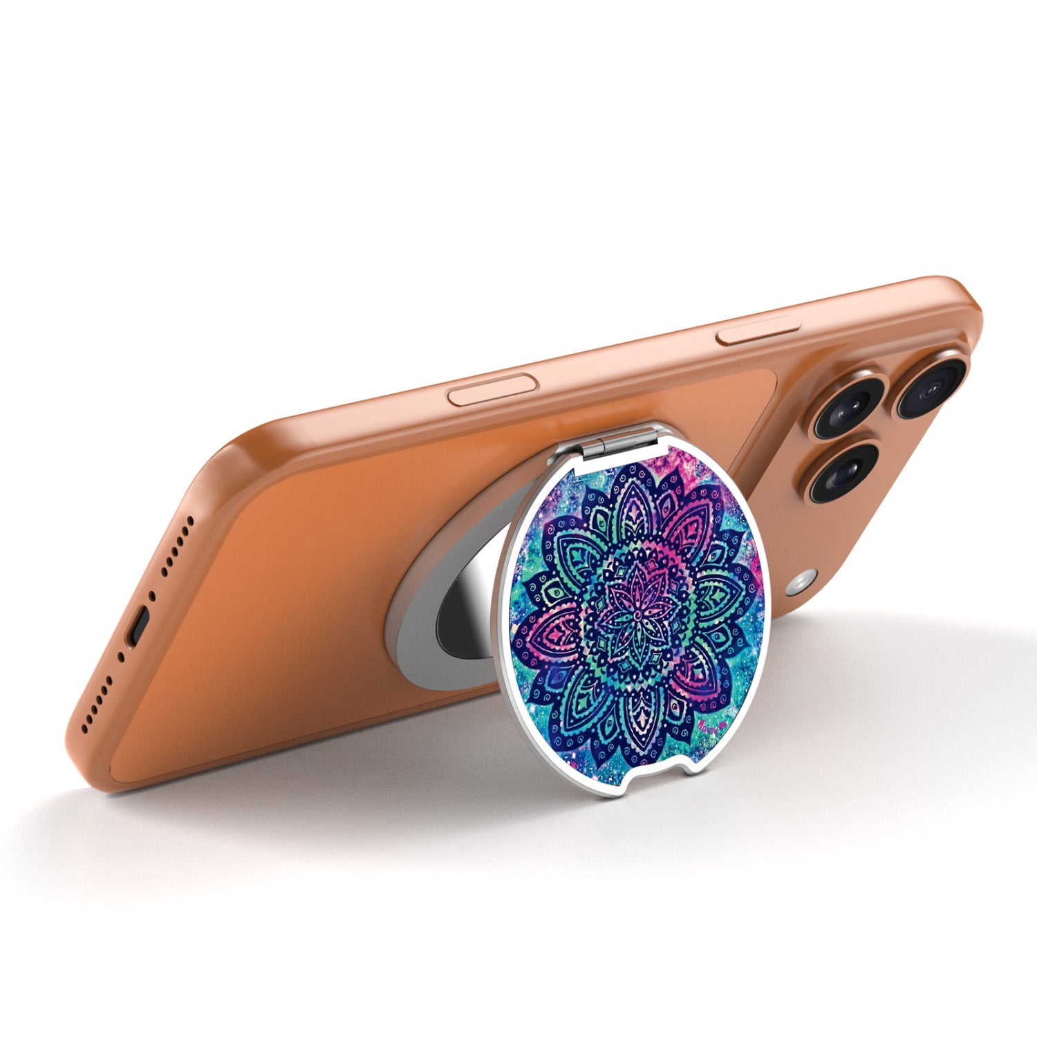 MyBat Design Lab MagSafe Selfie Mirror Kickstand - Silver - Cosmic Mandala - MOTHMNUSU332-165-2.jpg
