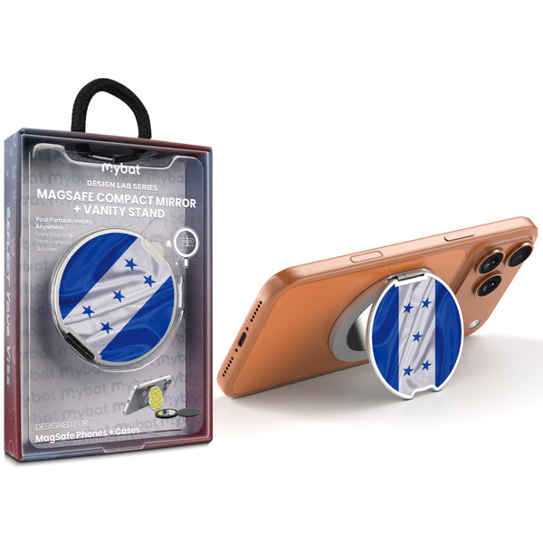 MyBat Design Lab MagSafe Selfie Mirror Kickstand - Silver - Honduras Flag - MOTHMNUSU332-259-1.jpg
