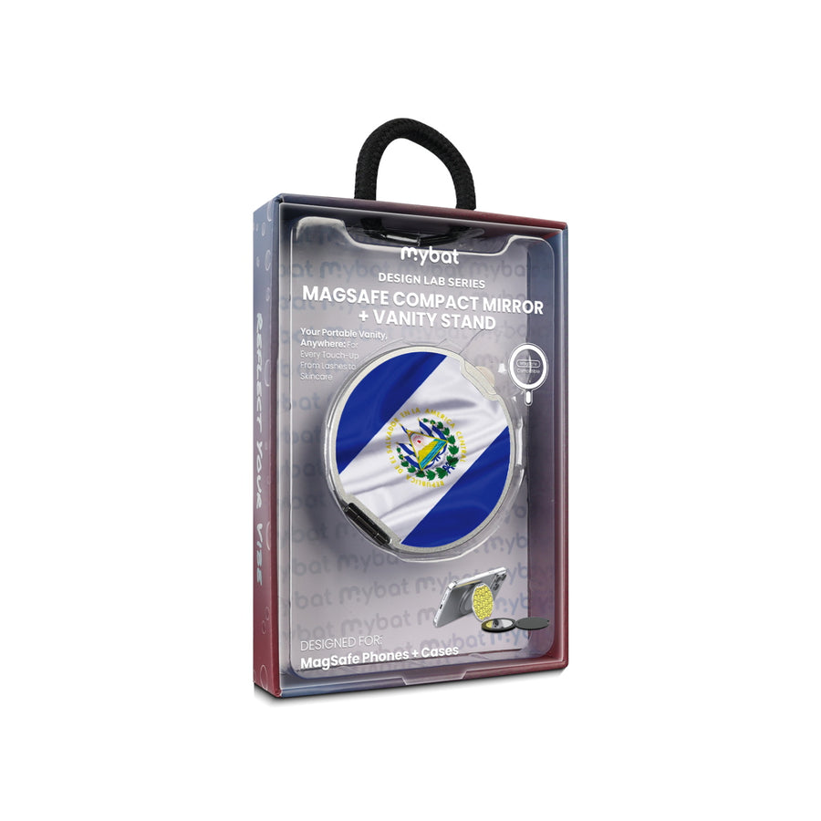 MyBat Design Lab MagSafe Selfie Mirror Kickstand - Silver - El Salvador Flag - MOTHMNUSU332-260-11.jpg
