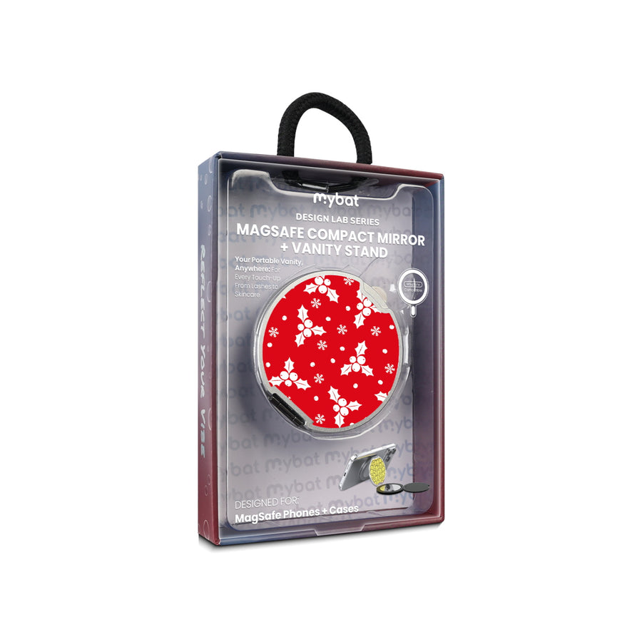 MyBat Design Lab MagSafe Selfie Mirror Kickstand - Silver - Merry Mistletoe - MOTHMNUSU332-290-11.jpg