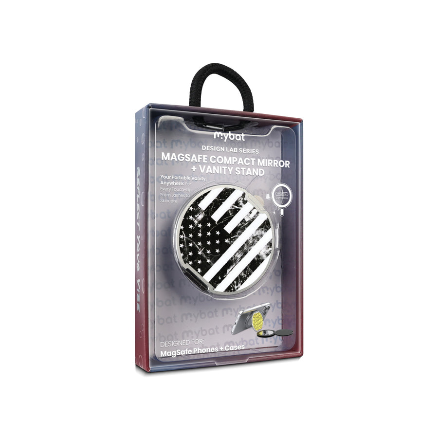 MyBat Design Lab MagSafe Selfie Mirror Kickstand - Silver - Distress US Flag - MOTHMNUSU332-344-11.jpg