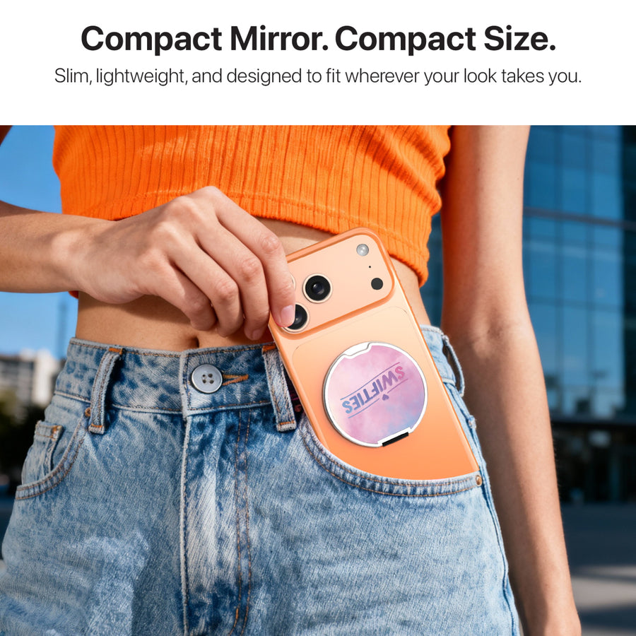 MyBat Design Lab MagSafe Selfie Mirror Kickstand - Silver - Swifties - MOTHMNUSU332-360-10.jpg