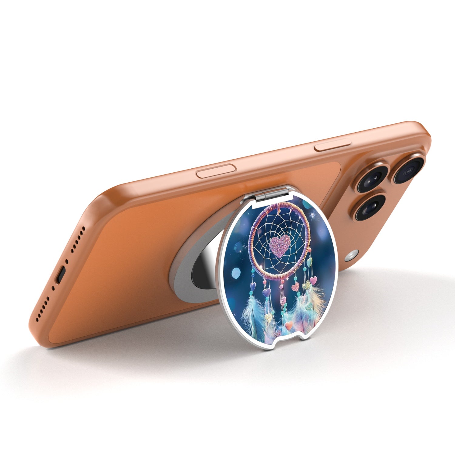 MyBat Design Lab MagSafe Selfie Mirror Kickstand - Silver - Pastel Dreamcatcher - MOTHMNUSU332-376-2.jpg