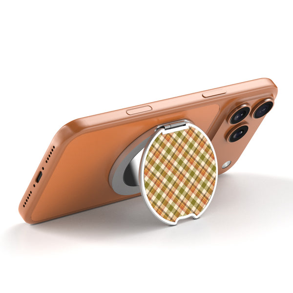 MyBat Design Lab MagSafe Selfie Mirror Kickstand - Silver - Autumn Tartan - MOTHMNUSU332-446-2.jpg