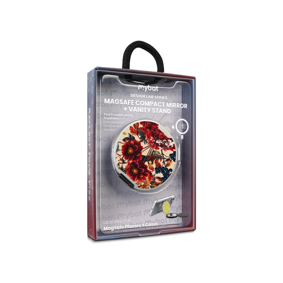 MyBat Design Lab MagSafe Selfie Mirror Kickstand - Silver - Rust & Bloom - MOTHMNUSU332-449-11.jpg