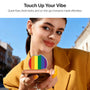MyBat Design Lab MagSafe Selfie Mirror Kickstand - Silver - Rainbow Stripes - MOTHMNUSU332-459-8.jpg
