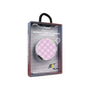 MyBat Design Lab MagSafe Selfie Mirror Kickstand - Silver - Purple Plaid