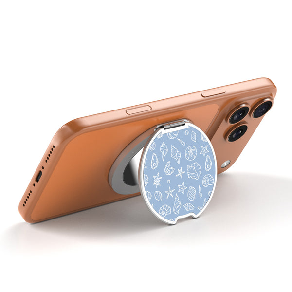 MyBat Design Lab MagSafe Selfie Mirror Kickstand - Silver - Tidal Treasures - MOTHMNUSU332-502-2.jpg