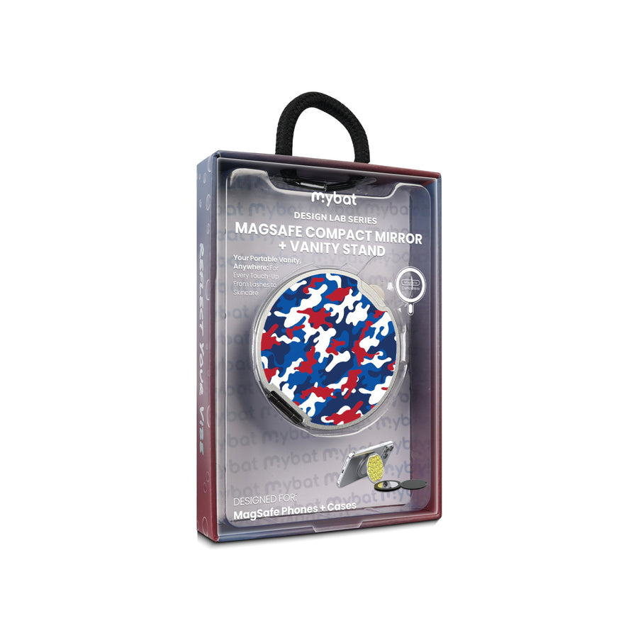 MyBat Design Lab MagSafe Selfie Mirror Kickstand - Silver - Patriot Camo - MOTHMNUSU332-521-20.JPG
