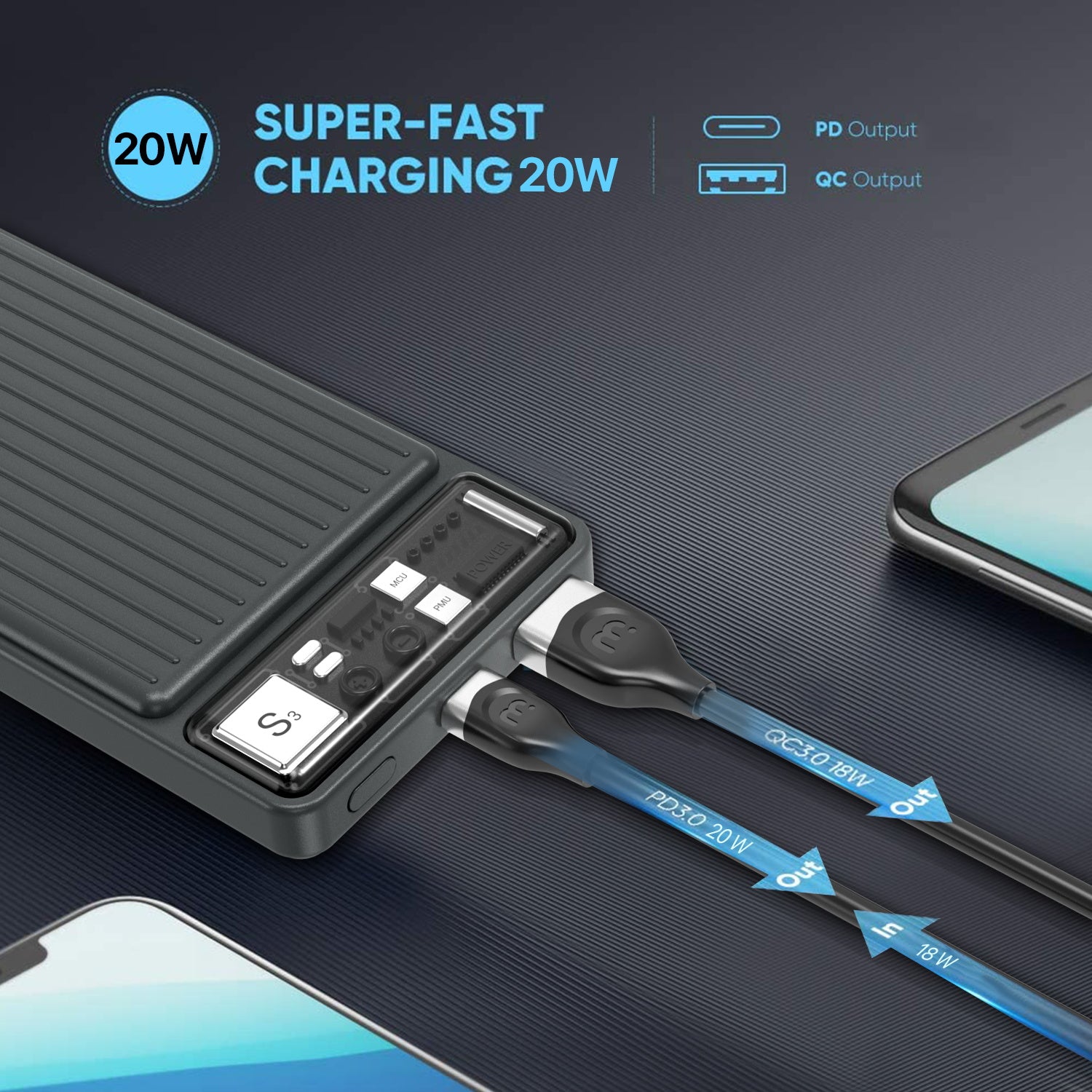 MyBat 10000mAh Power Delivery Power Bank (18W) for - Black - MPBBAT021-5.jpg