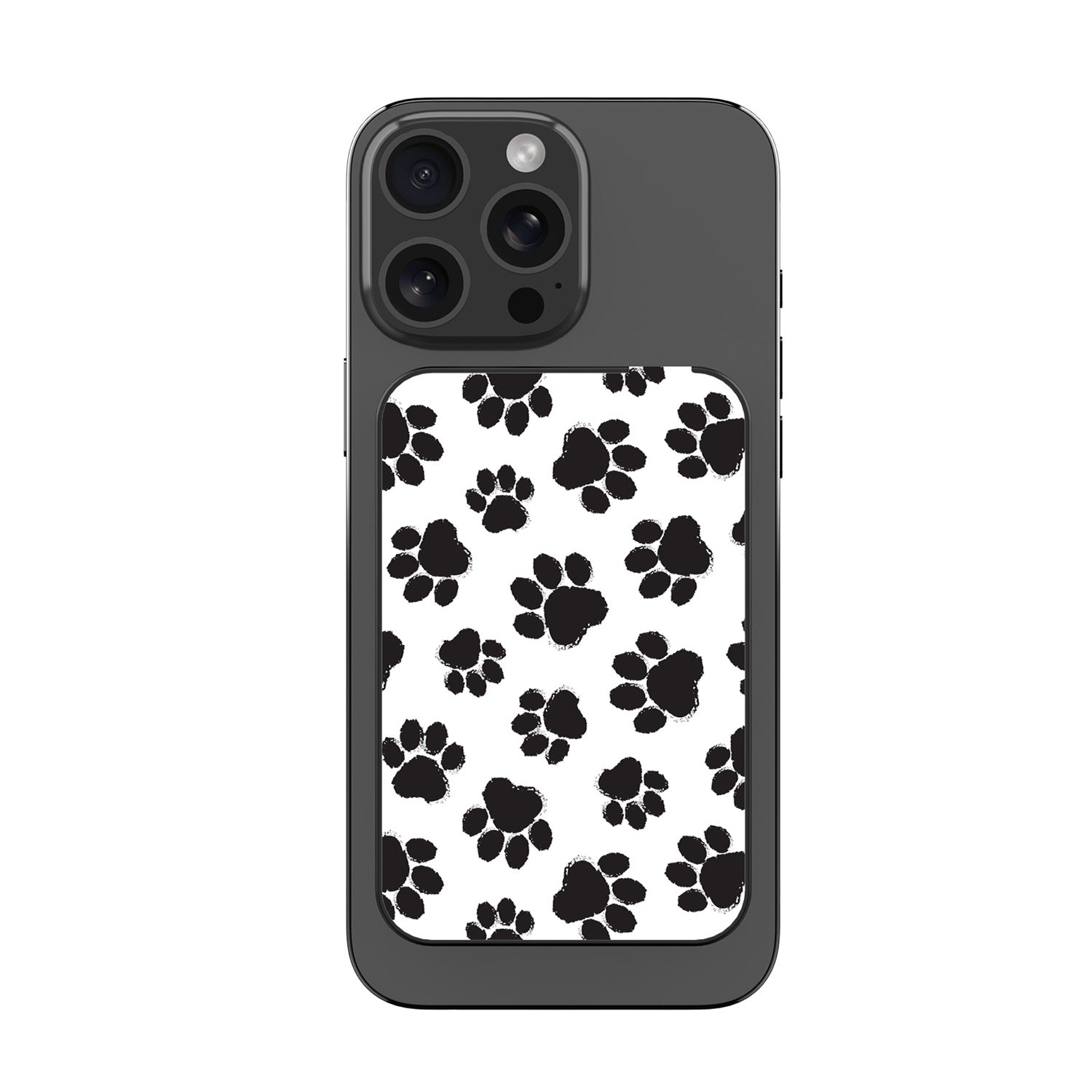 MyBat Design Lab 5000mAh Magnetic Wireless Power Bank - Black - Black Paw Prints - MPBBAT131-BK-002-3.jpg