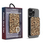 MyBat Design Lab 5000mAh Magnetic Wireless Power Bank - Black - Leopard Print