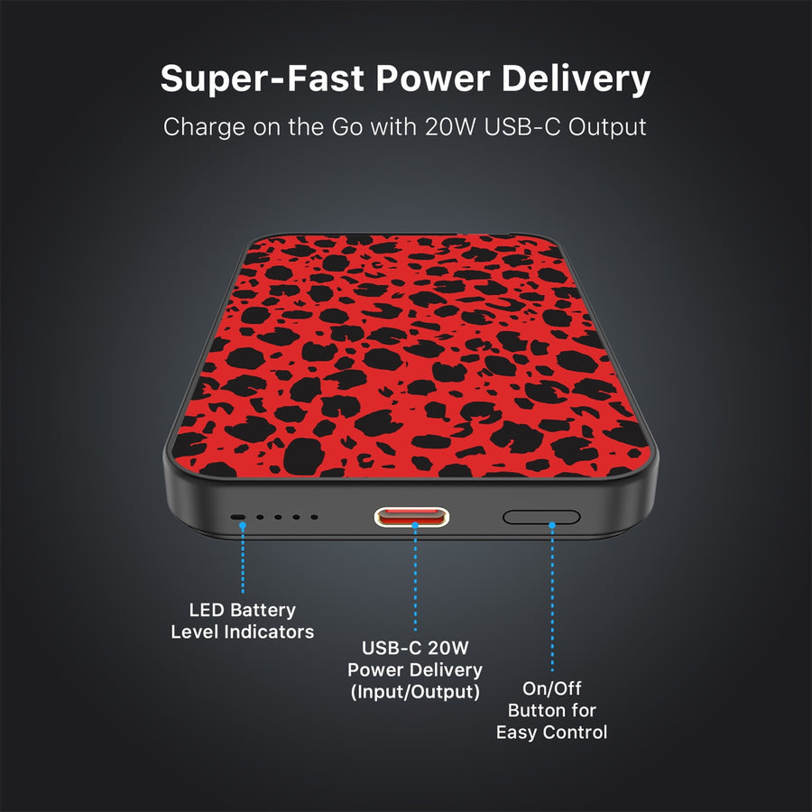 MyBat Design Lab 5000mAh Magnetic Wireless Power Bank - Black - Red Leopard Print - MPBBAT131-BK-008-7.jpg