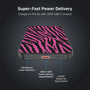 MyBat Design Lab 5000mAh Magnetic Wireless Power Bank - Black - Pink Zebra Print - MPBBAT131-BK-010-7.jpg