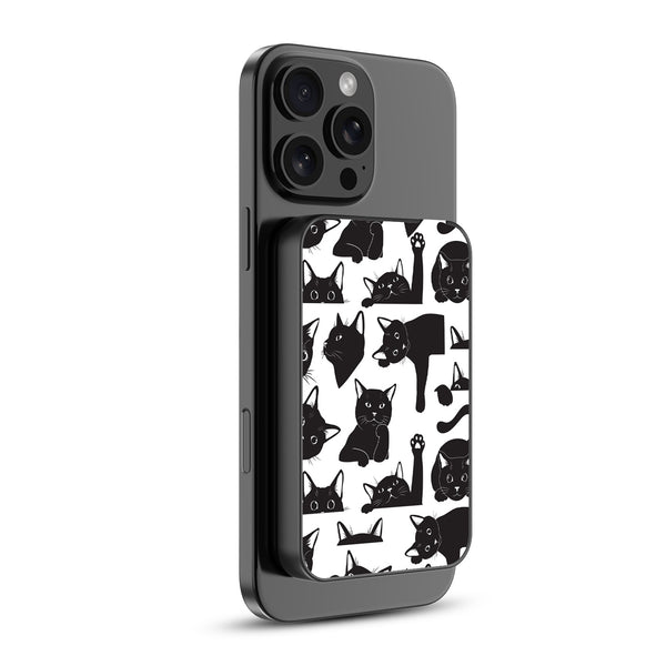 MyBat Design Lab 5000mAh Magnetic Wireless Power Bank - Black - Black Cats - MPBBAT131-BK-017-2.jpg
