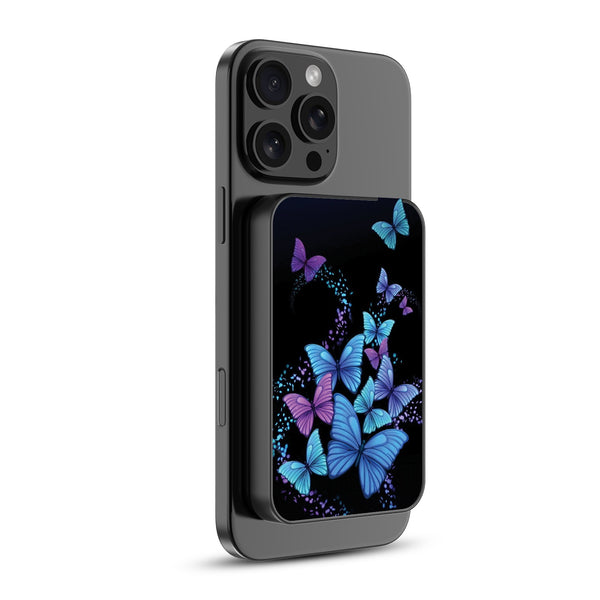 MyBat Design Lab 5000mAh Magnetic Wireless Power Bank - Black - Butterfly Night - MPBBAT131-BK-021-2.jpg