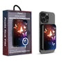 MyBat Design Lab 5000mAh Magnetic Wireless Power Bank - Black - Neon Butterflies