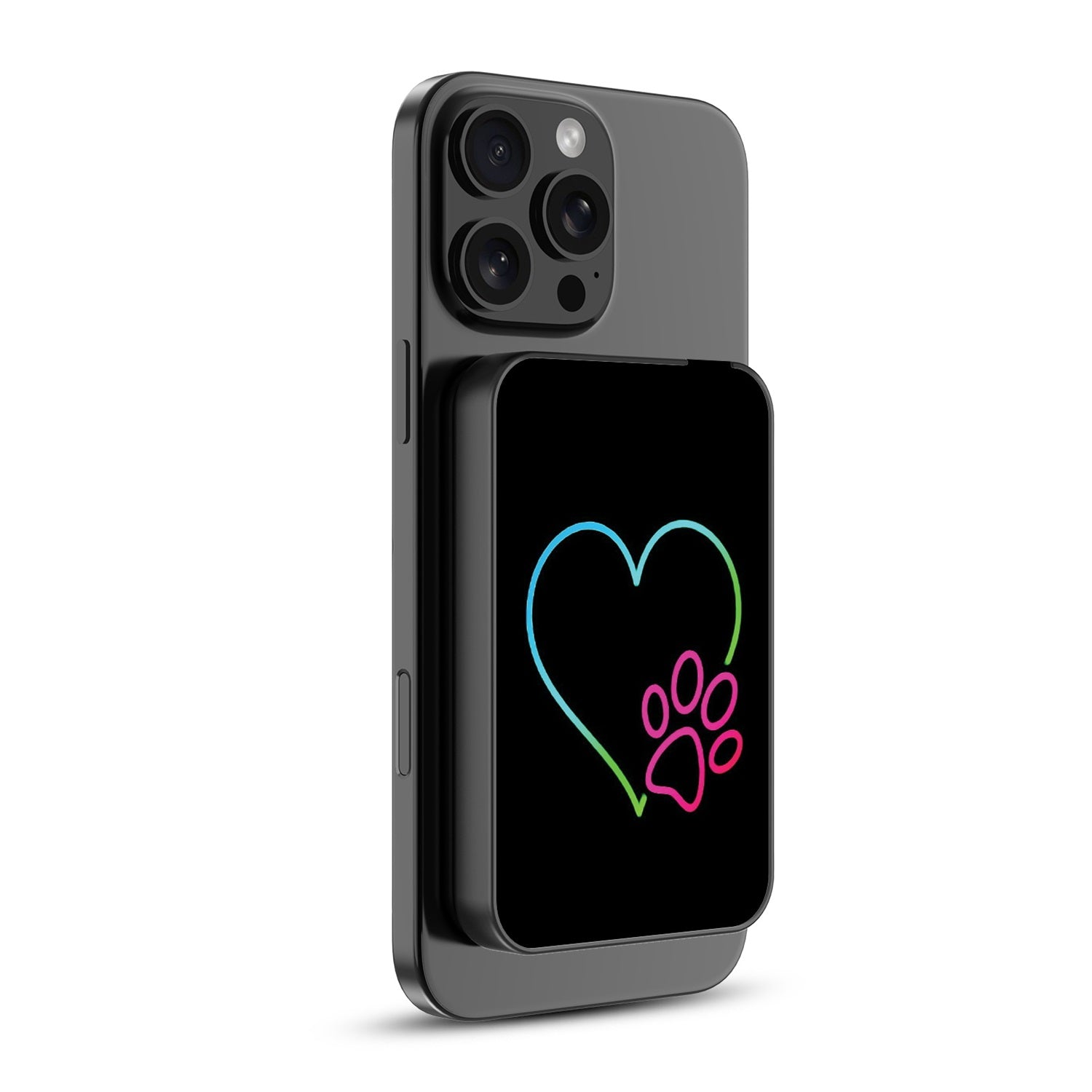 MyBat Design Lab 5000mAh Magnetic Wireless Power Bank - Black - Puppy Love - MPBBAT131-BK-023-2.jpg