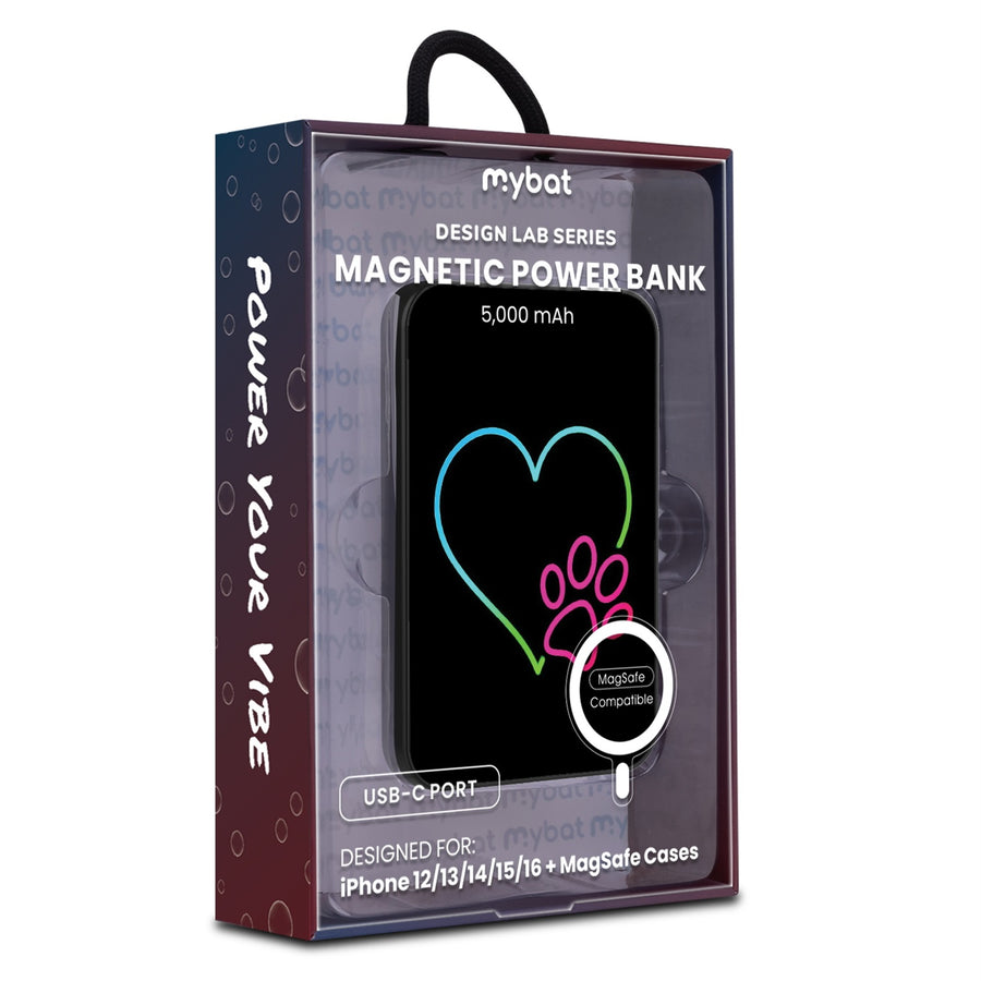 MyBat Design Lab 5000mAh Magnetic Wireless Power Bank - Black - Puppy Love - MPBBAT131-BK-023-9.jpg