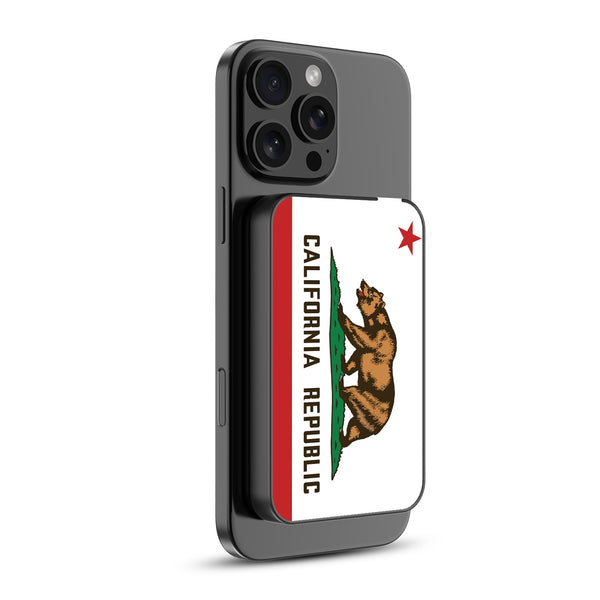 MyBat Design Lab 5000mAh Magnetic Wireless Power Bank - Black - California State Flag - MPBBAT131-BK-027-2.jpg