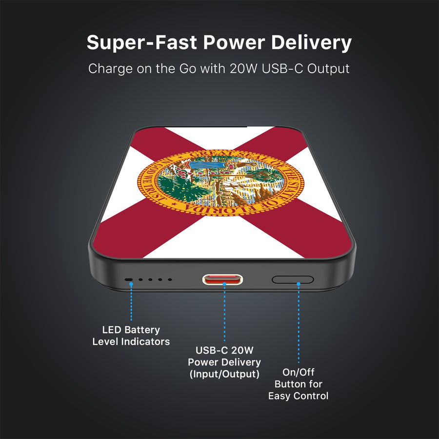 MyBat Design Lab 5000mAh Magnetic Wireless Power Bank - Black - Florida State Flag - MPBBAT131-BK-028-7.jpg