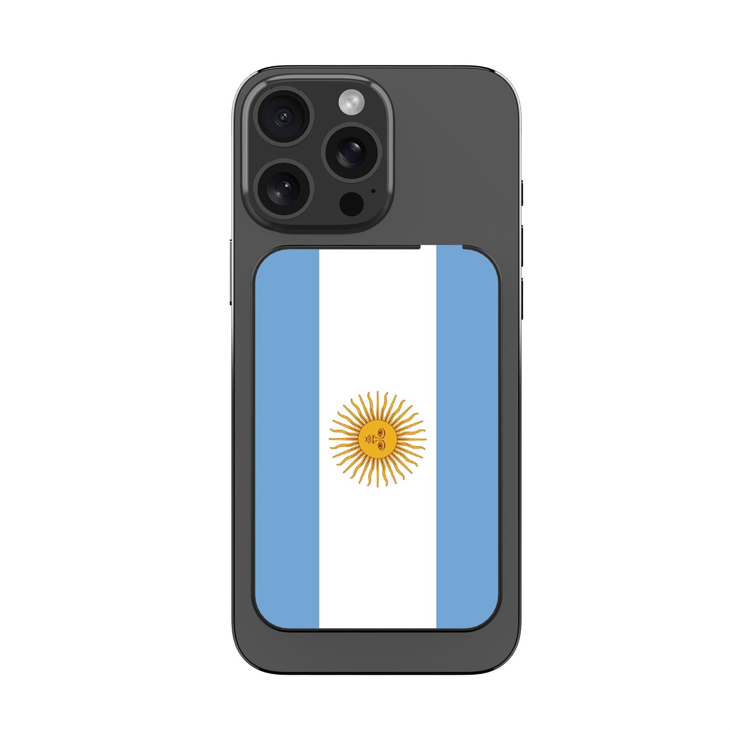 MyBat Design Lab 5000mAh Magnetic Wireless Power Bank - Black - Argentinian Flag - MPBBAT131-BK-031-3.jpg