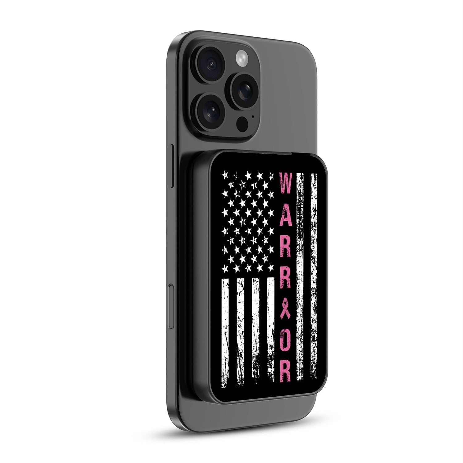 MyBat Design Lab 5000mAh Magnetic Wireless Power Bank - Black - Pink Ribbon - MPBBAT131-BK-035-2.jpg