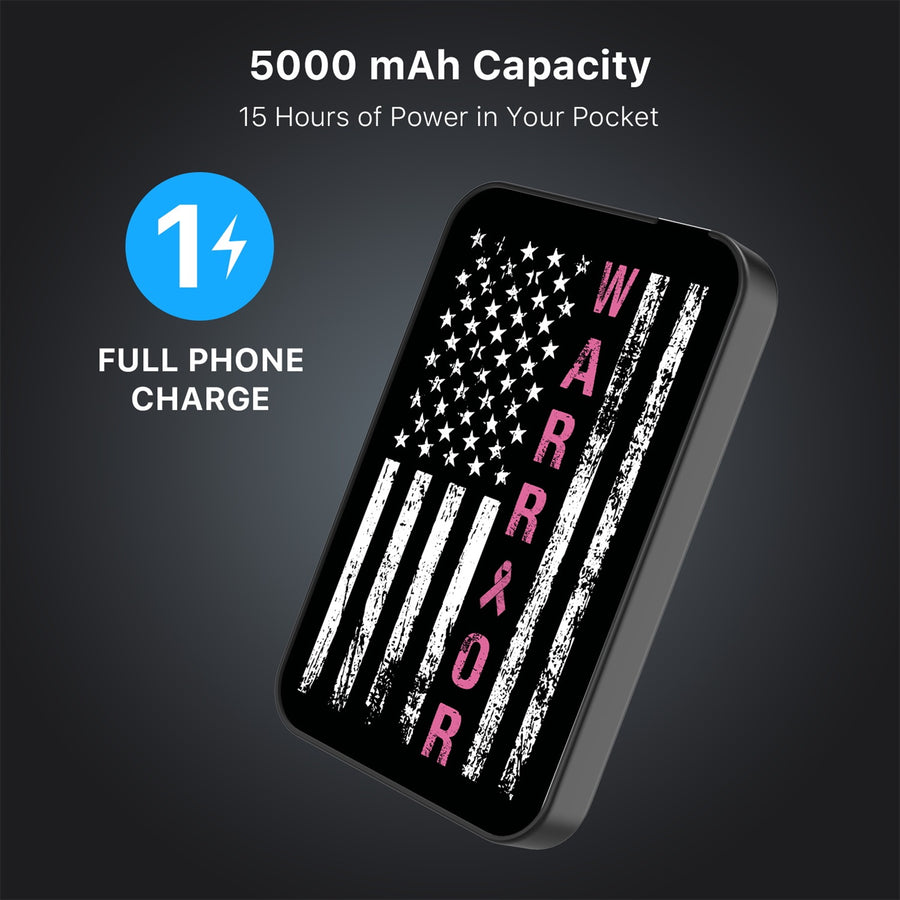 MyBat Design Lab 5000mAh Magnetic Wireless Power Bank - Black - Pink Ribbon - MPBBAT131-BK-035-8.jpg