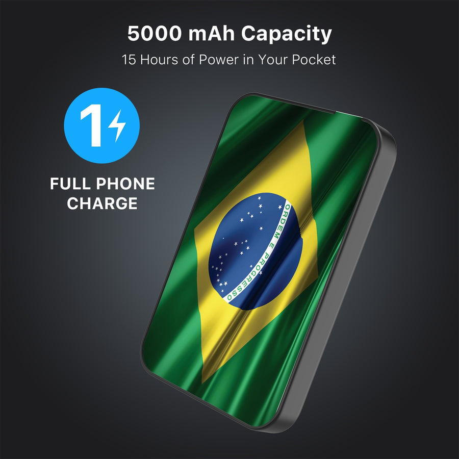 MyBat Design Lab 5000mAh Magnetic Wireless Power Bank - Black - Brazilian Flag - MPBBAT131-BK-038-8.jpg
