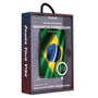 MyBat Design Lab 5000mAh Magnetic Wireless Power Bank - Black - Brazilian Flag