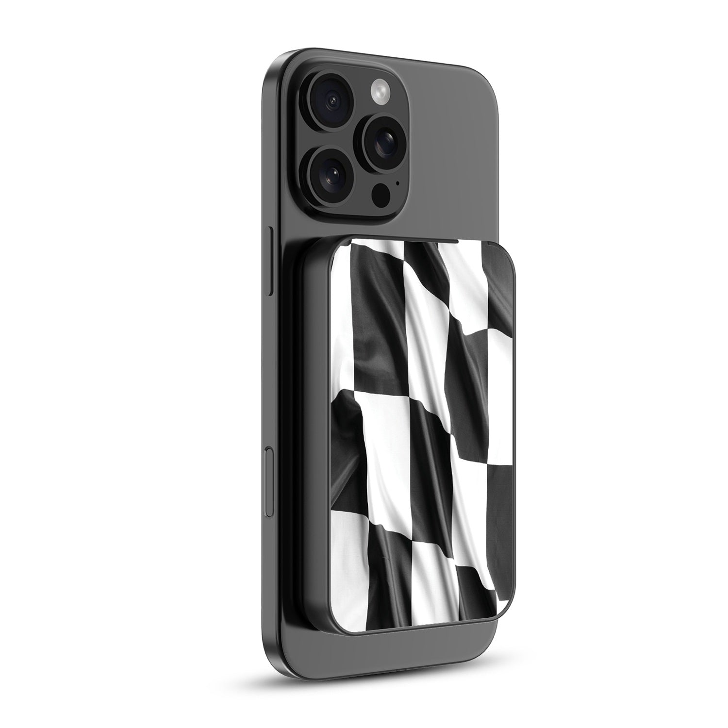 MyBat Design Lab 5000mAh Magnetic Wireless Power Bank - Black - Racing Flag - MPBBAT131-BK-040-2.jpg