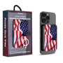 MyBat Design Lab 5000mAh Magnetic Wireless Power Bank - Black - Stars & Stripes
