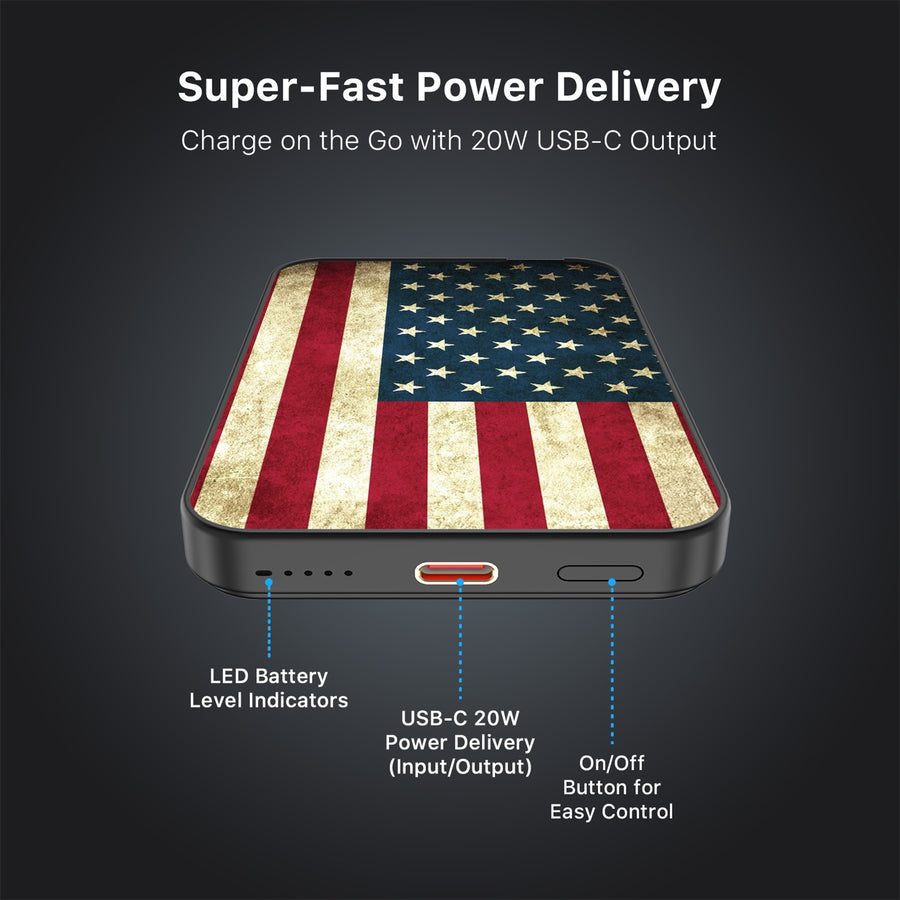 MyBat Design Lab 5000mAh Magnetic Wireless Power Bank - Black - American Flag - MPBBAT131-BK-043-7.jpg
