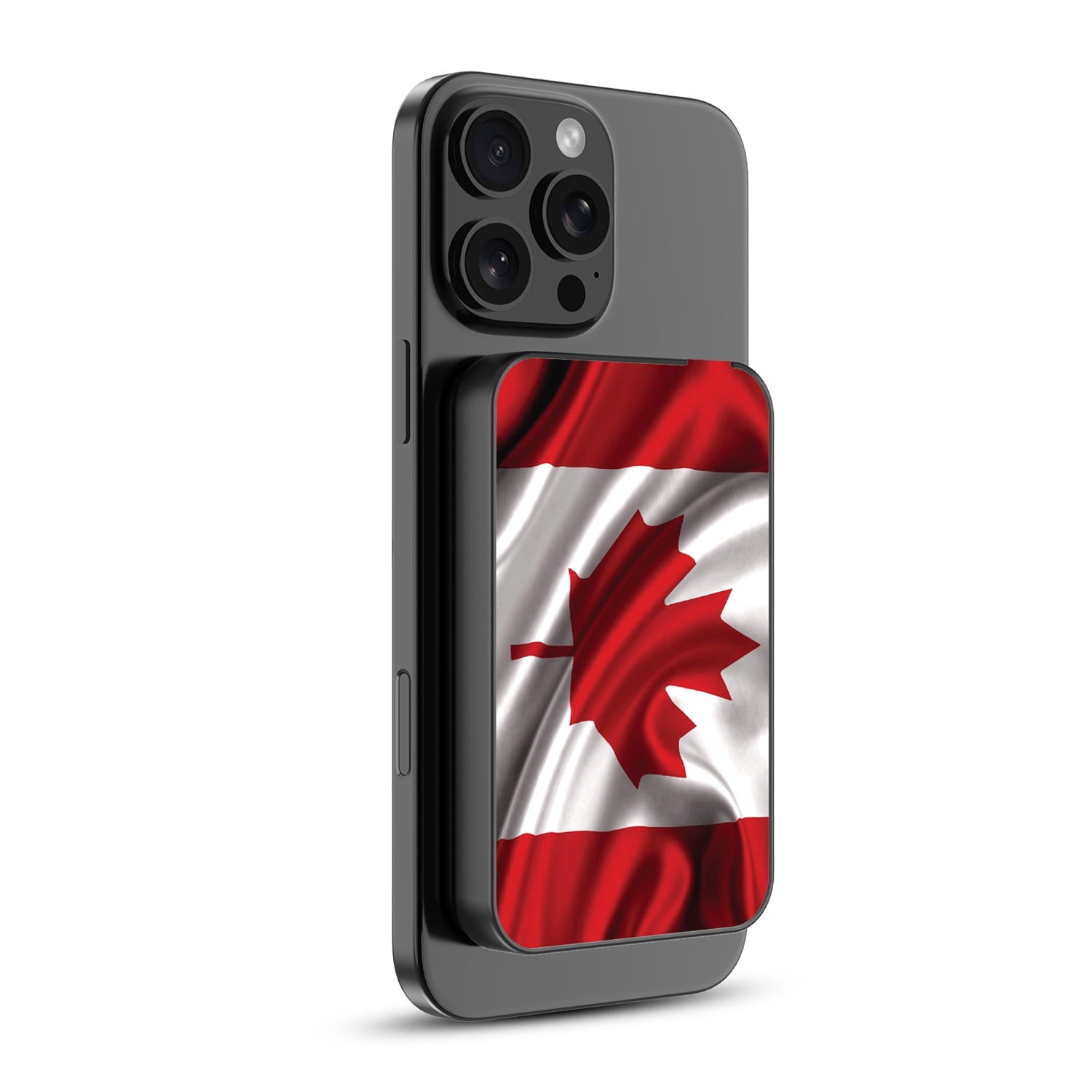 MyBat Design Lab 5000mAh Magnetic Wireless Power Bank - Black - Canadian Flag - MPBBAT131-BK-044-2.jpg