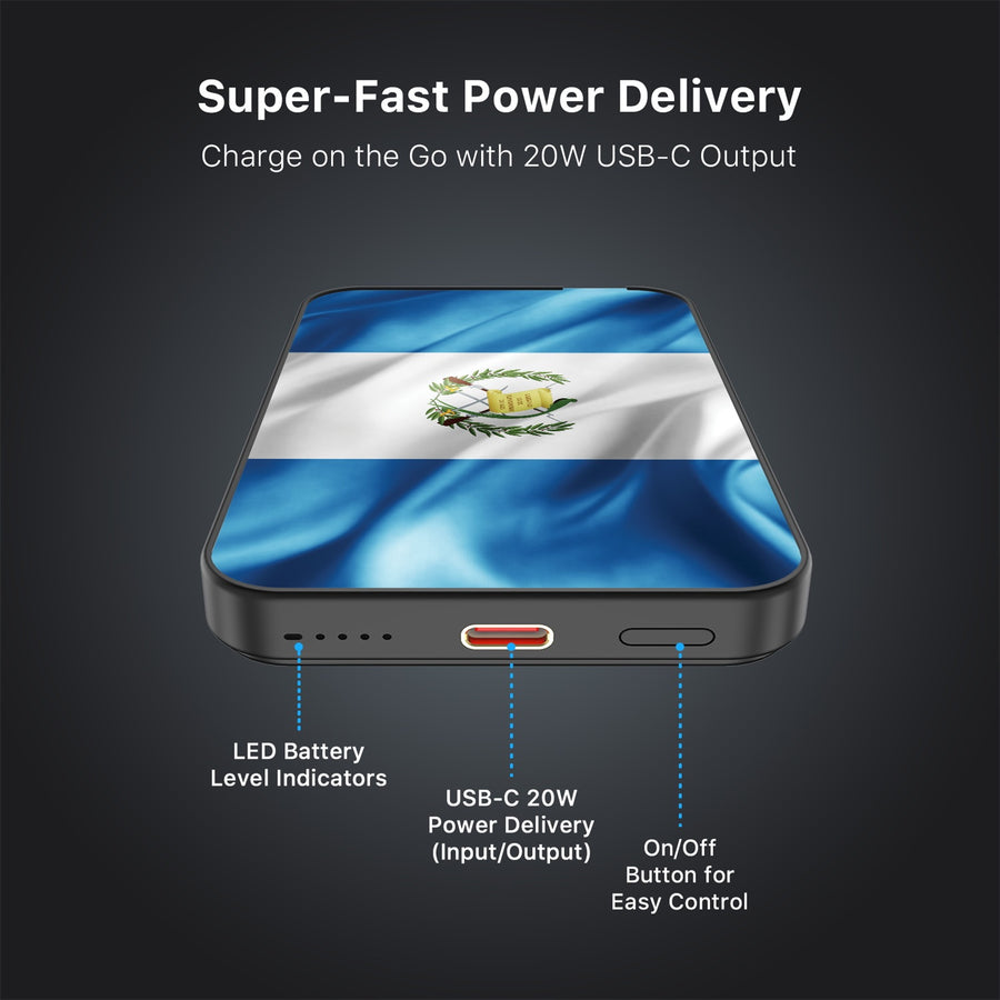 MyBat Design Lab 5000mAh Magnetic Wireless Power Bank - Black - Guatemalan Flag - MPBBAT131-BK-045-7.jpg