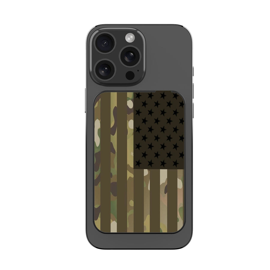 MyBat Design Lab 5000mAh Magnetic Wireless Power Bank - Black - Military Camouflage American Flag - MPBBAT131-BK-054-3.jpg