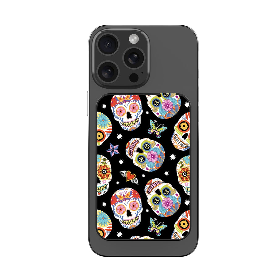 MyBat Design Lab 5000mAh Magnetic Wireless Power Bank - Black - Day of the Dead - MPBBAT131-BK-056-3.jpg