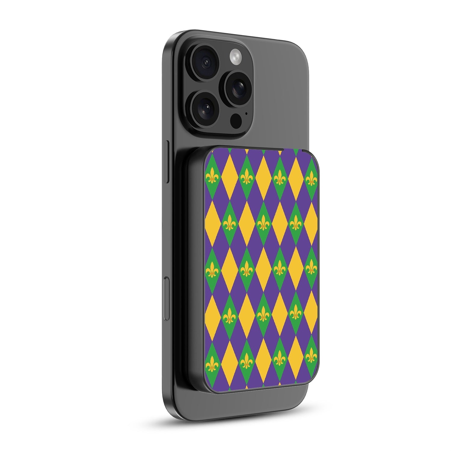 MyBat Design Lab 5000mAh Magnetic Wireless Power Bank - Black - Mardi Gras - MPBBAT131-BK-057-2.jpg