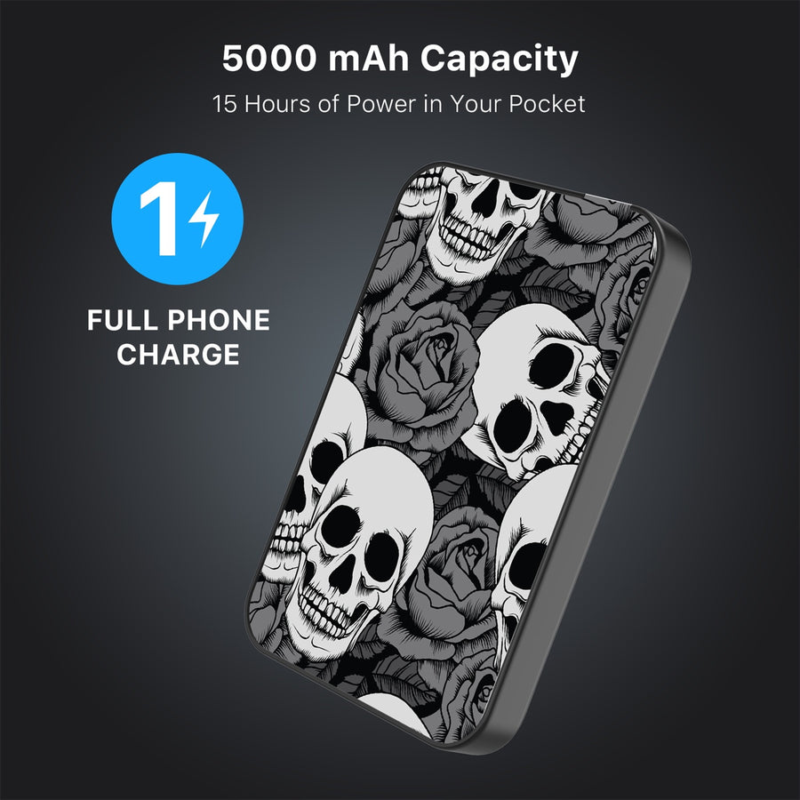 MyBat Design Lab 5000mAh Magnetic Wireless Power Bank - Black - Skull Garden - MPBBAT131-BK-081-8.jpg