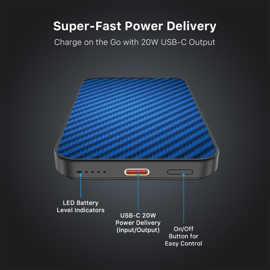 MyBat Design Lab 5000mAh Magnetic Wireless Power Bank - Black - Blue Carbon Fiber - MPBBAT131-BK-084-7.jpg