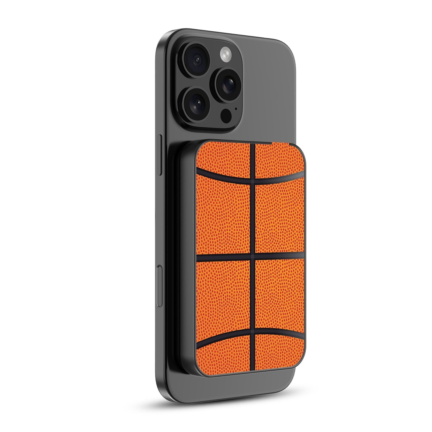 MyBat Design Lab 5000mAh Magnetic Wireless Power Bank - Black - Basketball - MPBBAT131-BK-087-2.jpg