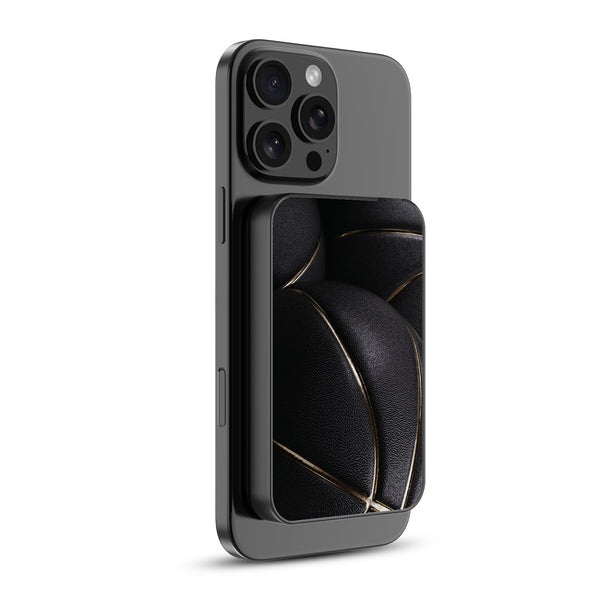 MyBat Design Lab 5000mAh Magnetic Wireless Power Bank - Black - Black Basketballs - MPBBAT131-BK-090-2.jpg