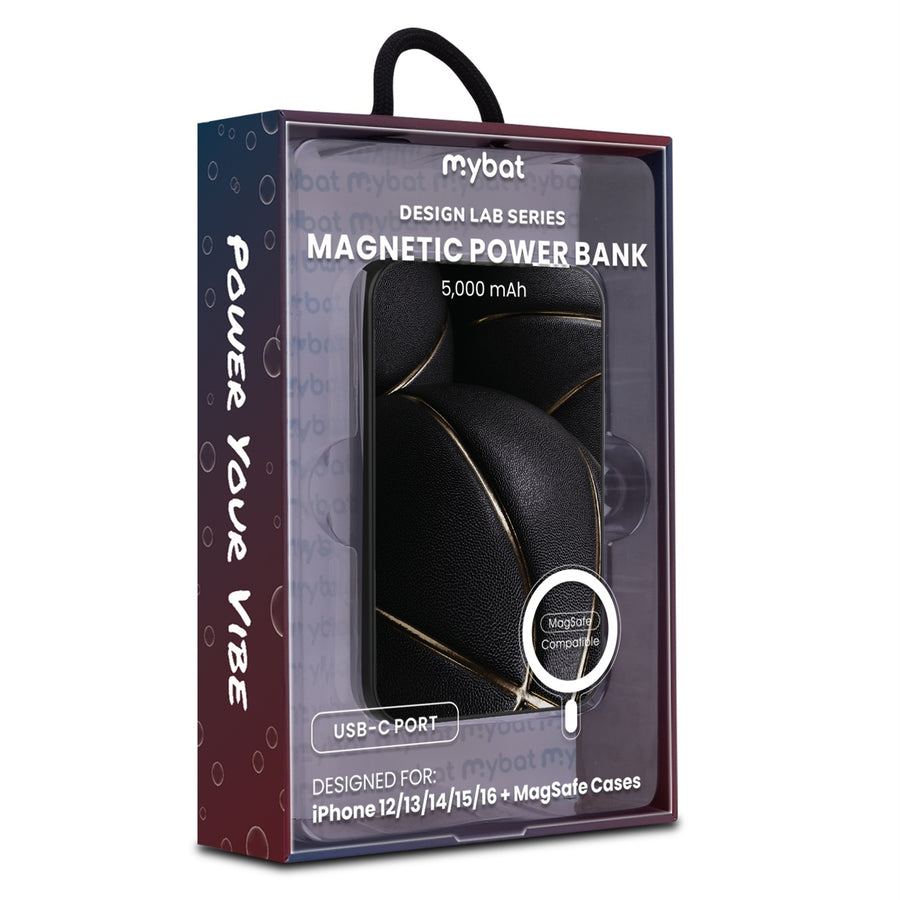 MyBat Design Lab 5000mAh Magnetic Wireless Power Bank - Black - Black Basketballs - MPBBAT131-BK-090-9.jpg