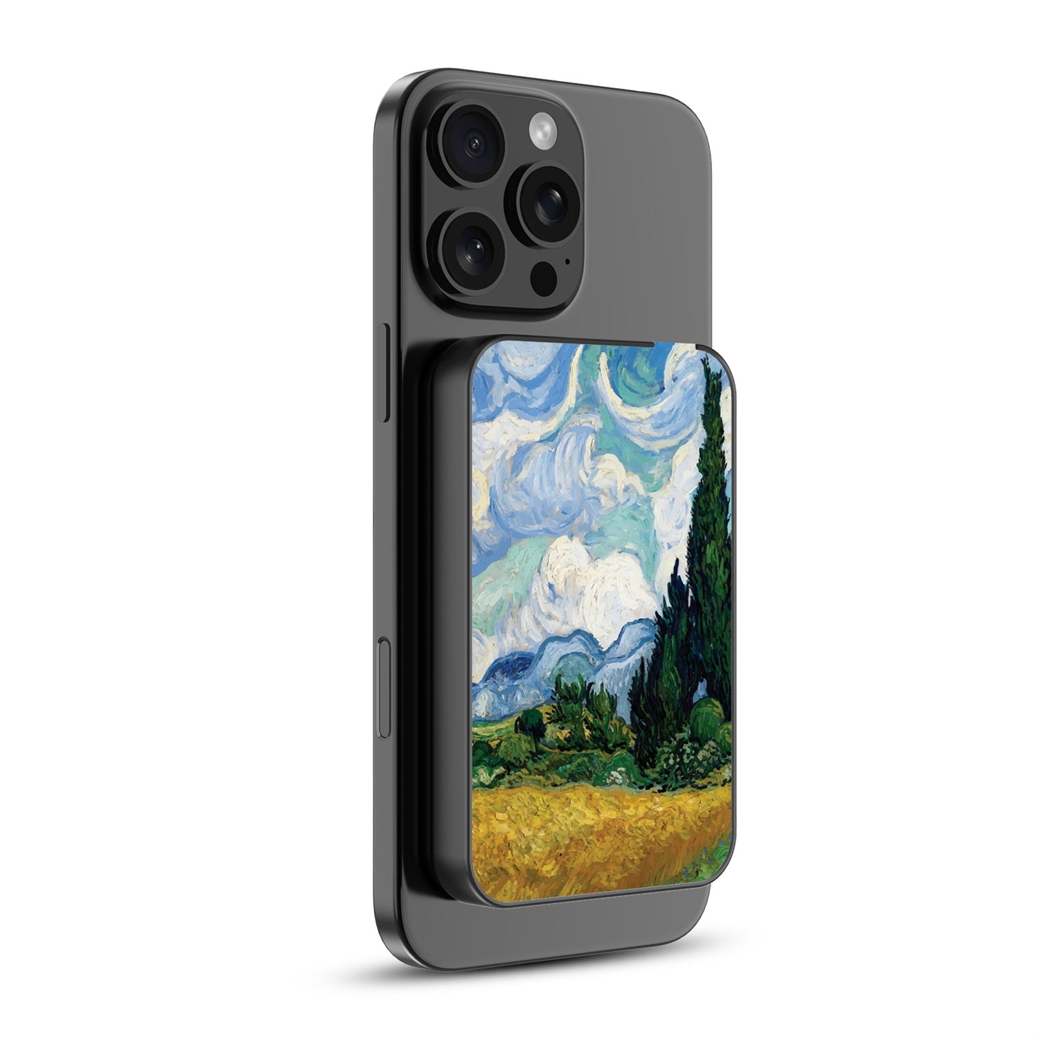 MyBat Design Lab 5000mAh Magnetic Wireless Power Bank - Black - Impressionist Painting - MPBBAT131-BK-105-2.jpg