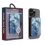 MyBat Design Lab 5000mAh Magnetic Wireless Power Bank - Black - Blue Marble
