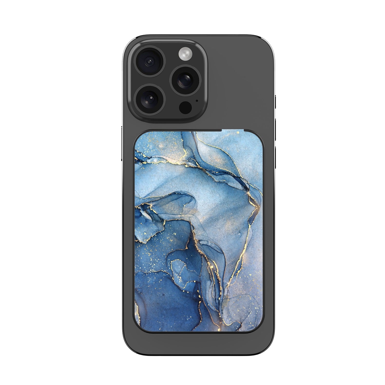 MyBat Design Lab 5000mAh Magnetic Wireless Power Bank - Black - Blue Marble - MPBBAT131-BK-106-3.jpg