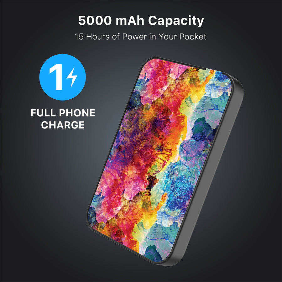 MyBat Design Lab 5000mAh Magnetic Wireless Power Bank - Black - Color Burst - MPBBAT131-BK-108-8.jpg