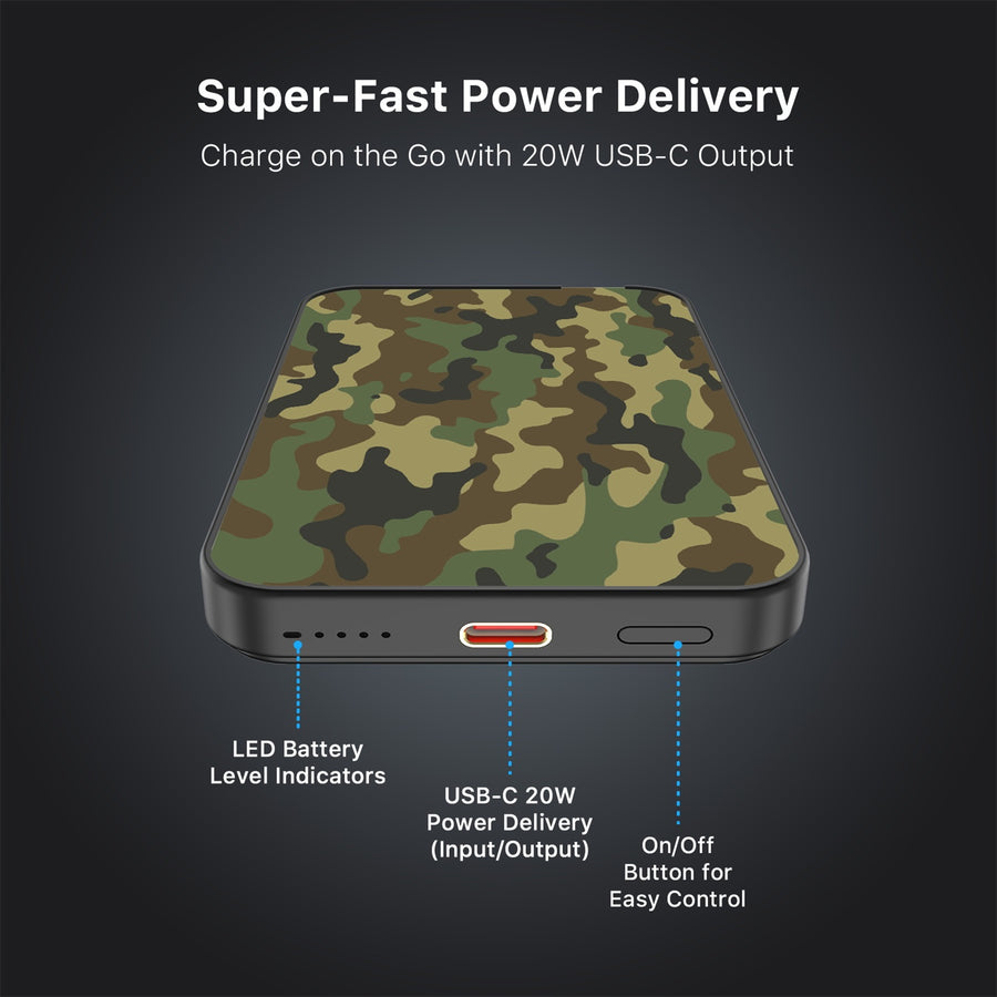MyBat Design Lab 5000mAh Magnetic Wireless Power Bank - Black - Military Camouflage - MPBBAT131-BK-119-7.jpg