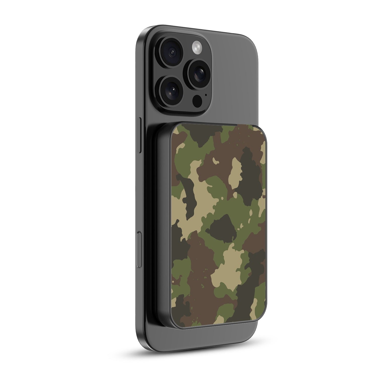 MyBat Design Lab 5000mAh Magnetic Wireless Power Bank - Black - Army Camouflage - MPBBAT131-BK-120-2.jpg